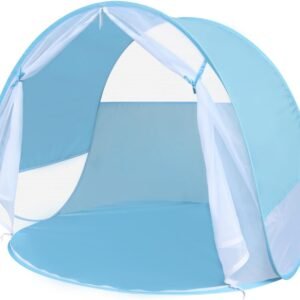 Portable Anti-UV Pop-Up Beach Tent- Ultimate Sun Shelter & Kids' Play Tent